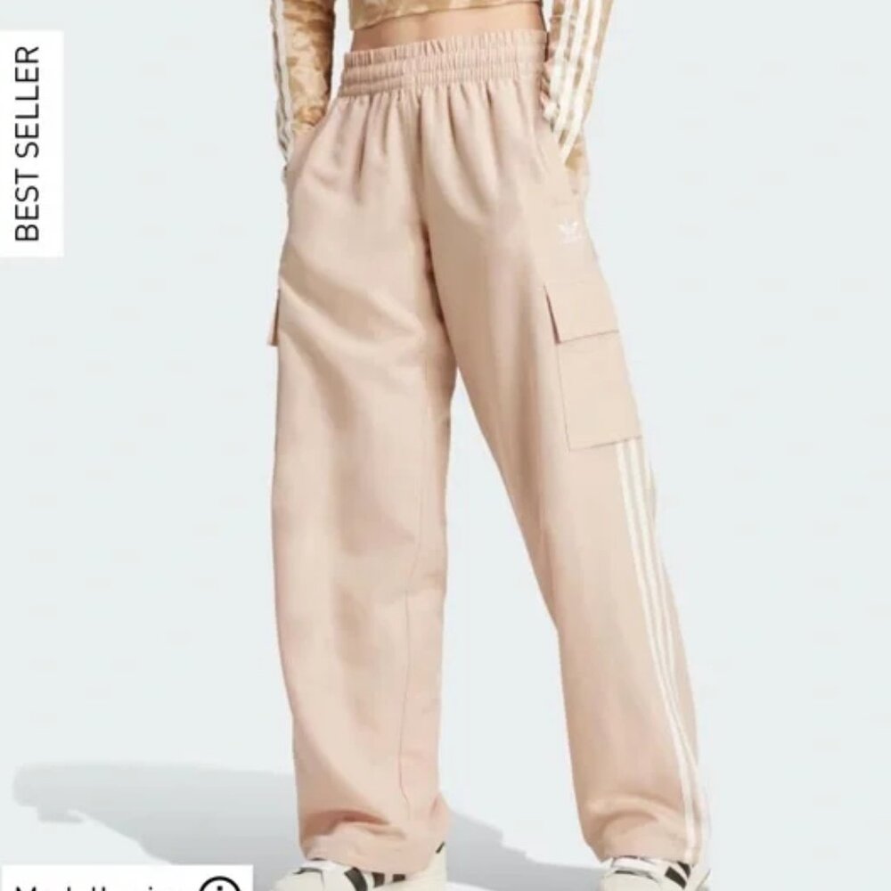 Adidas Adicolor  Cargo Pants beige New Without Tags size Small